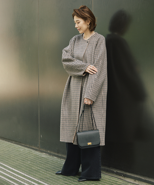セール】チェックコート（その他アウター）｜VERMEIL par iena