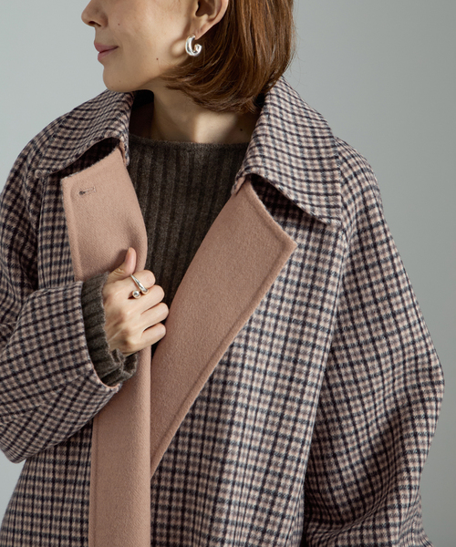 セール】チェックコート（その他アウター）｜VERMEIL par iena