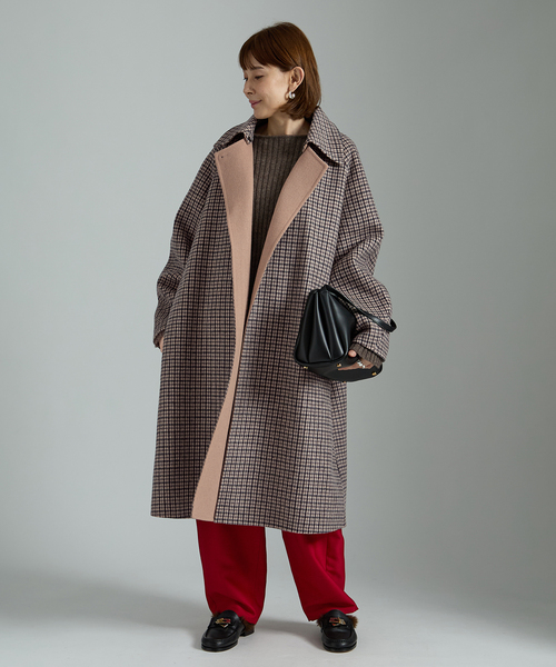 セール】チェックコート（その他アウター）｜VERMEIL par iena