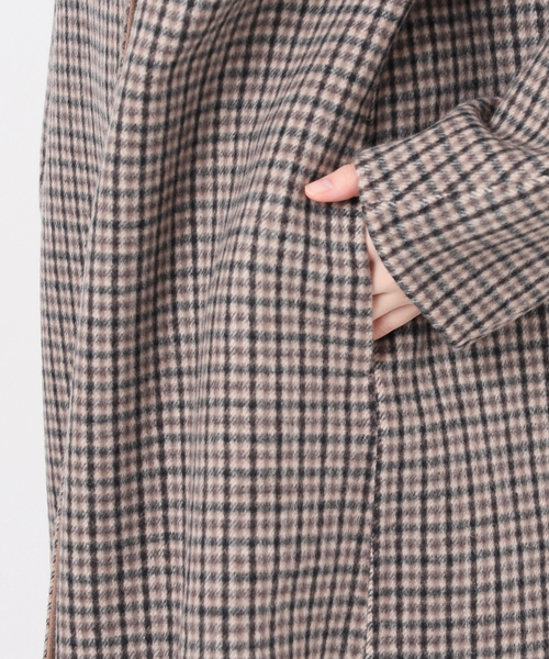 セール】チェックコート（その他アウター）｜VERMEIL par iena