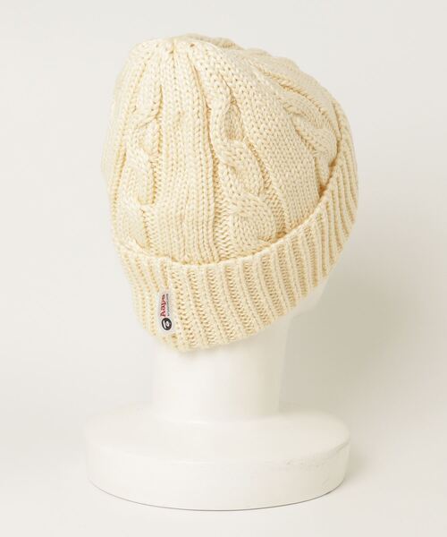AAPE BY A BATHING APE（エーエイプバイアベイシングエイプ）の「AAPE KNIT CAP（ニットキャップ/ビーニー・メンズ・ブラック/アイボリー・FREE）」の11枚目の写真