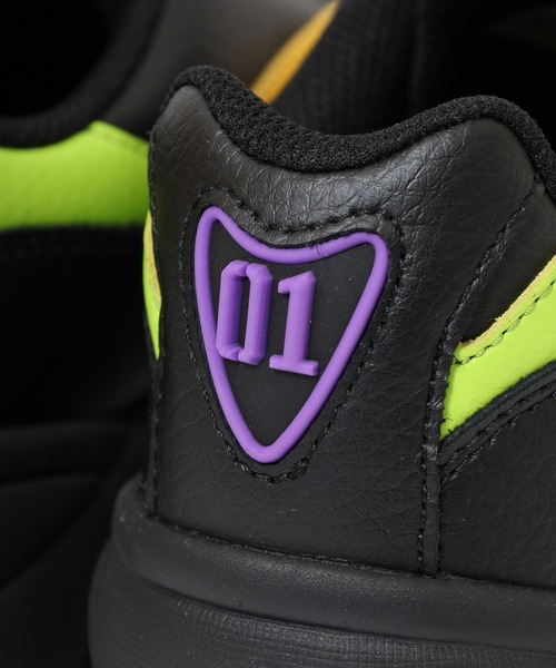 FILA(フィラ)の「FILA x Evangelion フィラ×エヴァンゲリオン VENOM ベノム レザースニーカーシューズ(スニーカー・レディース・ホワイト/イエロー/ブラック・28/27.5/27/26.5/26/25.5/25)」の4枚目の写真