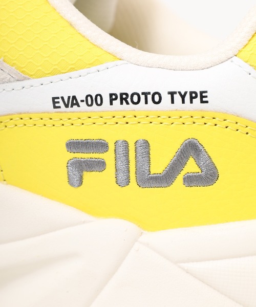 FILA(フィラ)の「FILA x Evangelion フィラ×エヴァンゲリオン VENOM ベノム レザースニーカーシューズ(スニーカー・レディース・ホワイト/イエロー/ブラック・28/27.5/27/26.5/26/25.5/25)」の11枚目の写真