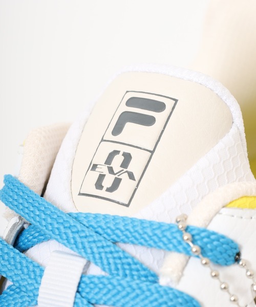 FILA(フィラ)の「FILA x Evangelion フィラ×エヴァンゲリオン VENOM ベノム レザースニーカーシューズ(スニーカー・レディース・ホワイト/イエロー/ブラック・28/27.5/27/26.5/26/25.5/25)」の6枚目の写真