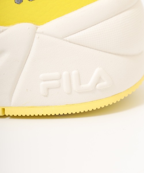 FILA(フィラ)の「FILA x Evangelion フィラ×エヴァンゲリオン VENOM ベノム レザースニーカーシューズ(スニーカー・レディース・ホワイト/イエロー/ブラック・28/27.5/27/26.5/26/25.5/25)」の12枚目の写真