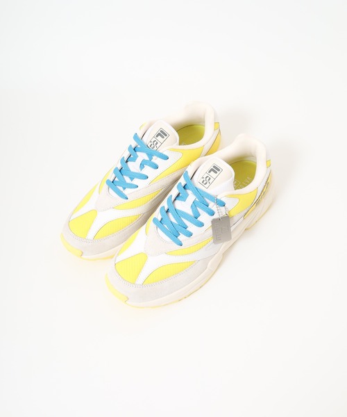 FILA(フィラ)の「FILA x Evangelion フィラ×エヴァンゲリオン VENOM ベノム レザースニーカーシューズ(スニーカー・レディース・ホワイト/イエロー/ブラック・28/27.5/27/26.5/26/25.5/25)」の7枚目の写真