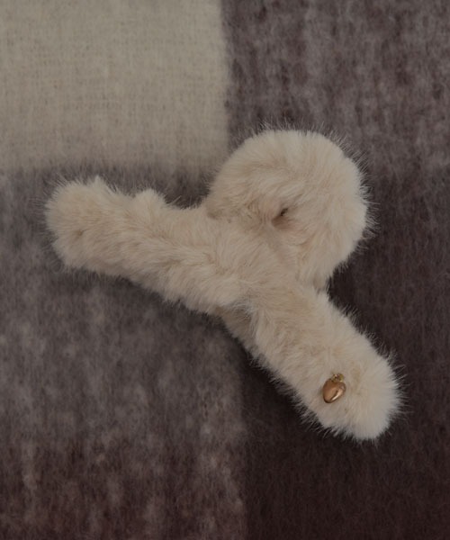 ふわふわり♡　1008 セール】【resonance】ふわふわ フェイクファー ナチュラルカラー