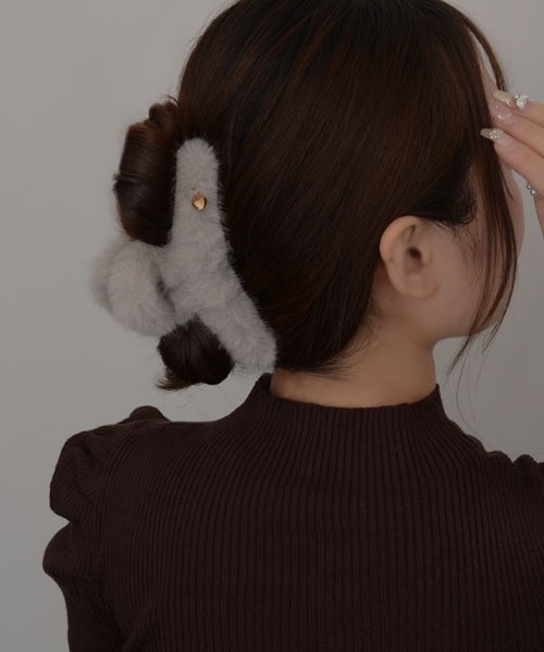 セール】【resonance】ふわふわ フェイクファー ナチュラルカラー