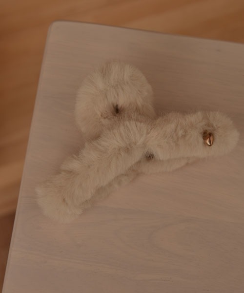 セール】【resonance】ふわふわ フェイクファー ナチュラルカラー