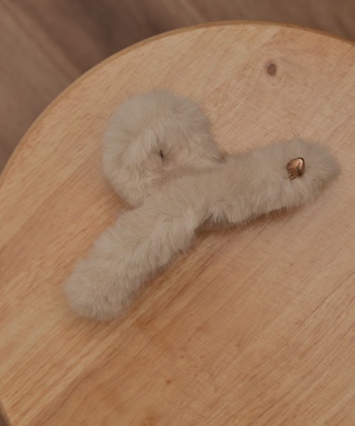 セール】【resonance】ふわふわ フェイクファー ナチュラルカラー