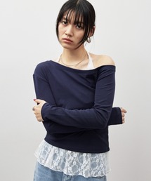 ワンショルダー」に該当するTシャツ/カットソーファッション通販
