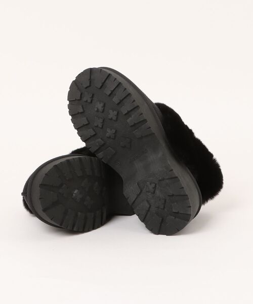 LUGG NAGG(ラグナグ)の「【厚底ヒール】バックバンドムートンサンダル【3E】(サンダル・レディース・ベージュ/キャメル/ブラック・M/S/L/LL)」の5枚目の写真