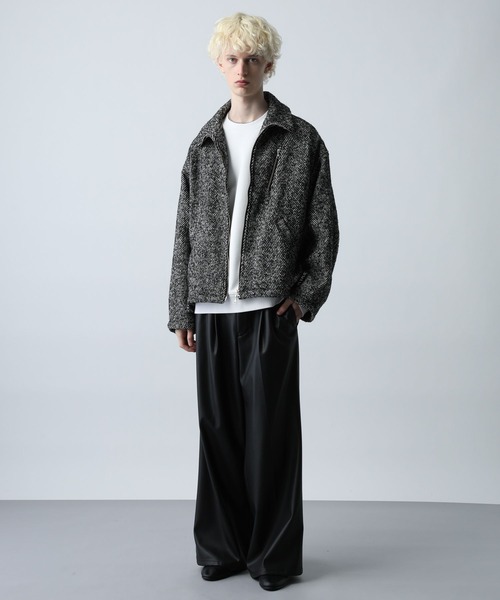 ブルゾン　hare セール】ウールZIPブルゾン(HARE)（ブルゾン）｜HARE（ハレ）の