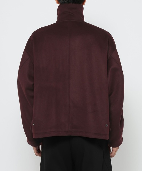 HARE（ハレ）の「ウールZIPブルゾン(HARE)（ブルゾン・メンズ・グレー/グレー系その他/ブラック/レッド・MEDIUM/SMALL）」の20枚目の写真