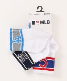 MLB（メジャーリーグベースボール）の「MLB 3足組ソックス ロゴ（ソックス/靴下）」