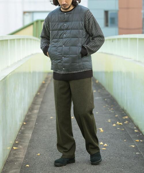 ITEMS URBANRESEARCH（アイテムズ アーバンリサーチ）の「ウール混テーパードパンツ（その他パンツ・メンズ・モカ/ブラック/カーキ・MEDIUM/LARGE）」の22枚目の写真