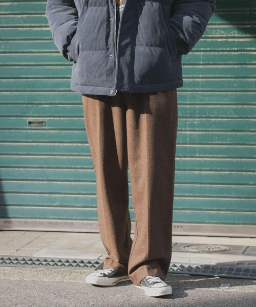 ITEMS URBANRESEARCH(アイテムズ アーバンリサーチ)の「ウール混テーパードパンツ(その他パンツ・メンズ・モカ/ブラック/カーキ・MEDIUM/LARGE)」の18枚目の写真