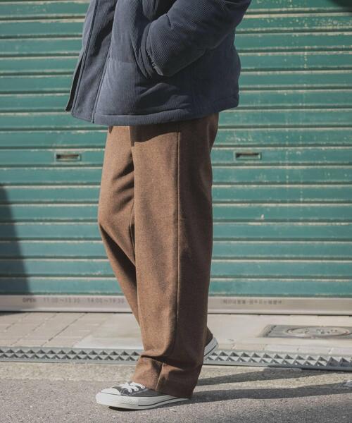 ITEMS URBANRESEARCH(アイテムズ アーバンリサーチ)の「ウール混テーパードパンツ(その他パンツ・メンズ・モカ/ブラック/カーキ・MEDIUM/LARGE)」の19枚目の写真