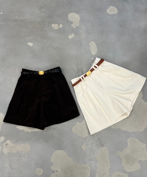 Trish（トリッシュ）の「ゴールドバックルベルト（ベルト・レディース・ブラック/ブラウン・FREE）」の4枚目の写真