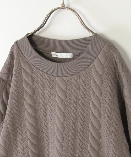 ikka（イッカ）の「フクレジャカードドッキングスカートワンピース（120~160cm）（ワンピース・キッズ・ベージュ/ブラウン系その他・120/130/140/150/160）」の18枚目の写真