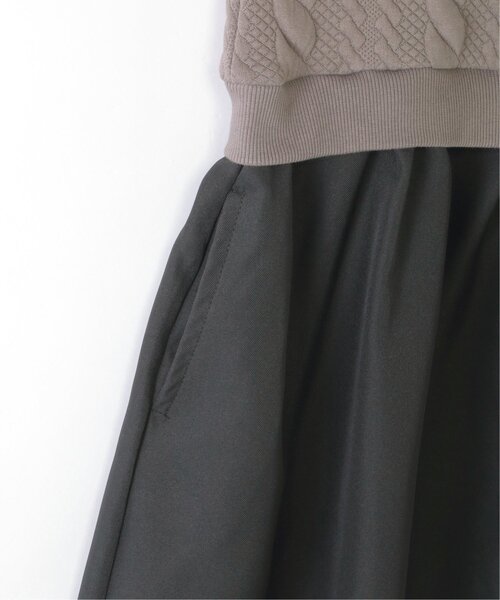 ikka（イッカ）の「フクレジャカードドッキングスカートワンピース（120~160cm）（ワンピース・キッズ・ベージュ/ブラウン系その他・120/130/140/150/160）」の20枚目の写真