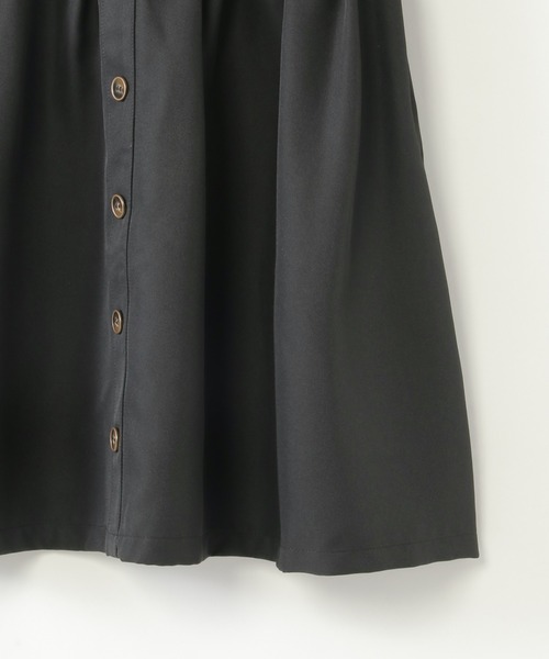 ikka（イッカ）の「フクレジャカードドッキングスカートワンピース（120~160cm）（ワンピース・キッズ・ベージュ/ブラウン系その他・120/130/140/150/160）」の8枚目の写真