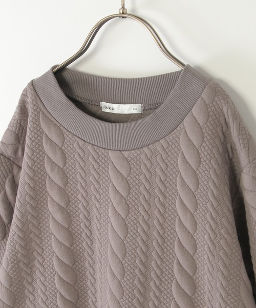 ikka（イッカ）の「フクレジャカードドッキングスカートワンピース（120~160cm）（ワンピース・キッズ・ベージュ/ブラウン系その他・120/130/140/150/160）」の5枚目の写真