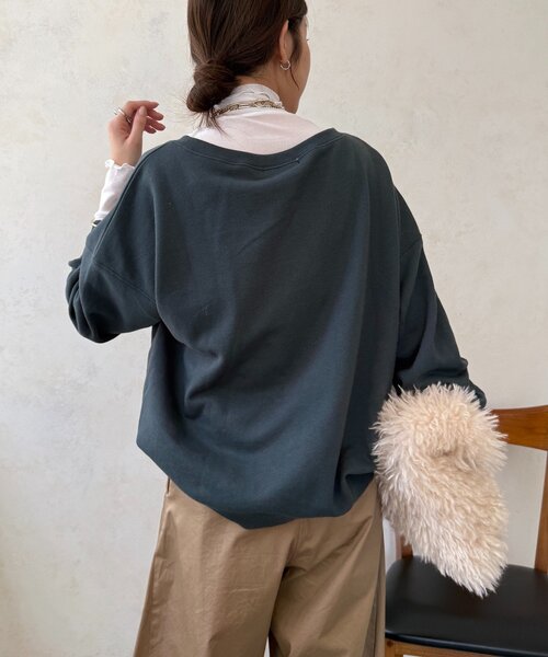 DouDou（ドゥドゥ）の「シアータートル（Tシャツ/カットソー・レディース・ブラック/サックスブルー/グレー/オフホワイト/ホワイト・FREE）」の18枚目の写真