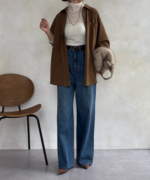 DouDou（ドゥドゥ）の「シアータートル（Tシャツ/カットソー・レディース・ブラック/サックスブルー/グレー/オフホワイト/ホワイト・FREE）」の21枚目の写真