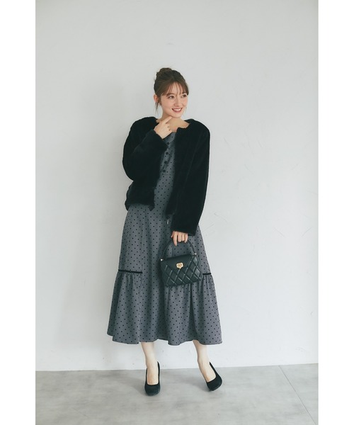 ZOZO限定】エコファーベーシックブルゾン（ブルゾン）｜tocco closet