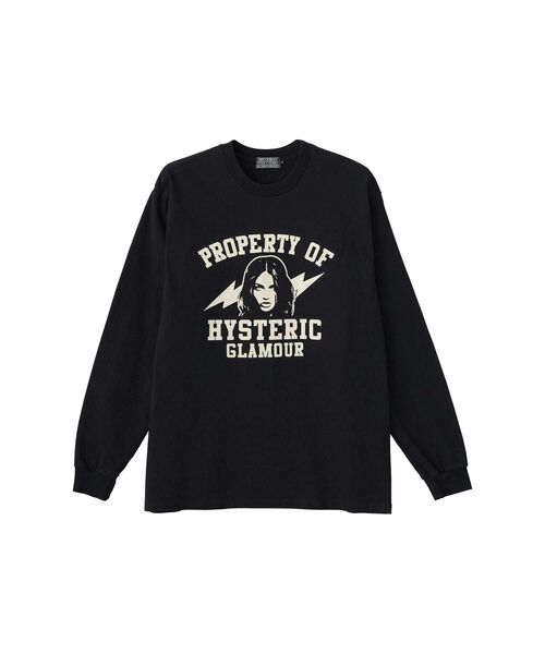 HYSTERIC GLAMOUR（ヒステリックグラマー）の「PROPERTY OF HYSTERIC T