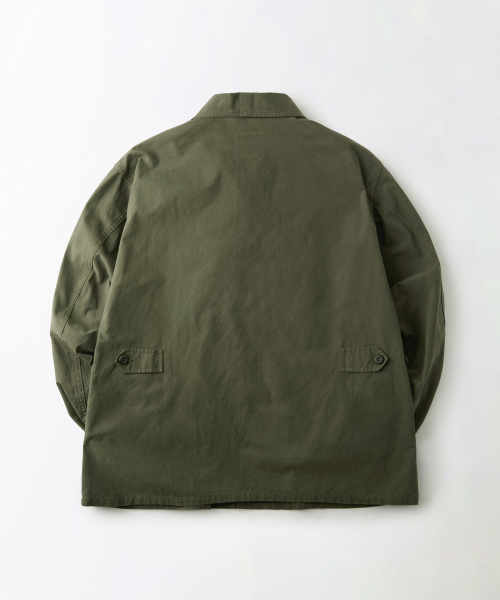 OUTSTANDING(アウトスタンディング)の「2ND POPLIN JUNGLE FATIGUE JACKET_OLIVE(ミリタリージャケット・メンズ・その他・SMALL/MEDIUM/LARGE)」の5枚目の写真
