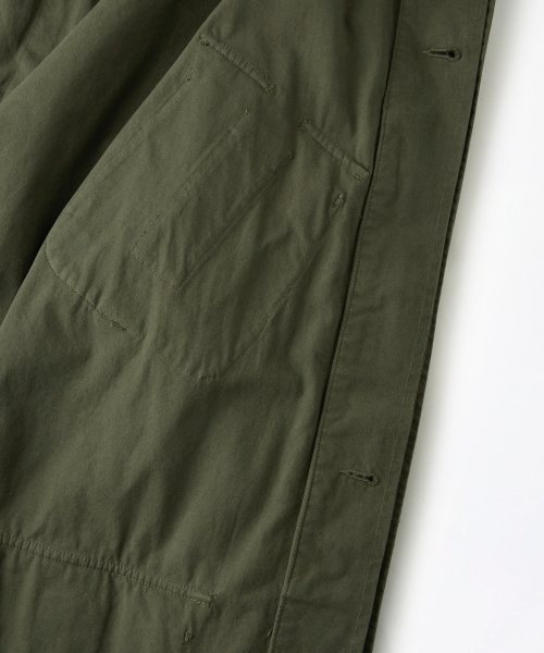 OUTSTANDING(アウトスタンディング)の「2ND POPLIN JUNGLE FATIGUE JACKET_OLIVE(ミリタリージャケット・メンズ・その他・SMALL/MEDIUM/LARGE)」の10枚目の写真