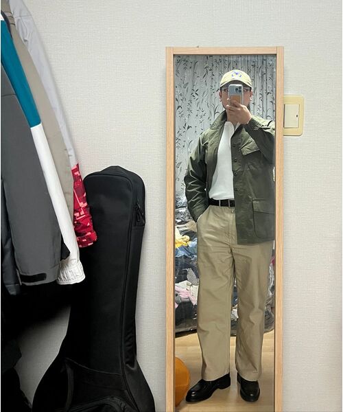OUTSTANDING(アウトスタンディング)の「2ND POPLIN JUNGLE FATIGUE JACKET_OLIVE(ミリタリージャケット・メンズ・その他・SMALL/MEDIUM/LARGE)」の20枚目の写真