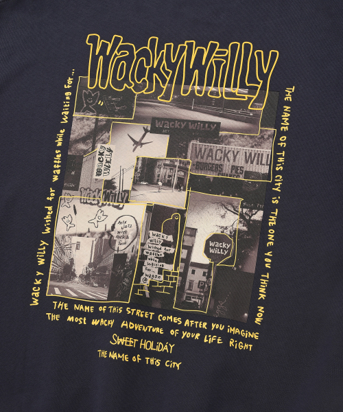 Wacky WiLLy(ワッキーウィリー)の「ピクチャーグラフィック スウェット ネイビー(スウェット・レディース・その他・MEDIUM/LARGE/X-LARGE/SMALL)」の7枚目の写真