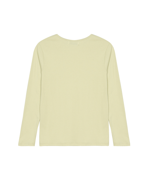NICK&NICOLE（ニックアンドニコール）の「[ESSENTIAL] ESSENTIAL ROUND TOP_LIME（Tシャツ/カットソー・レディース・その他・MEDIUM/LARGE）」の7枚目の写真
