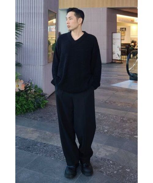 NODU（ノードユー）の「ステイブークルウールニット[ブラック]（ニット/セーター・レディース・その他・MEDIUM/LARGE）」の6枚目の写真