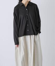 ウォッシャブルウールカットシャツ