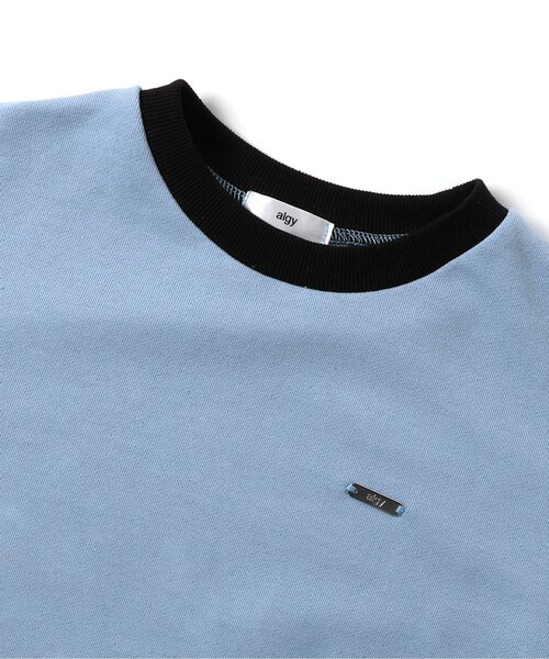 algy（アルジー）の「裏毛ライントレーナー（スウェット・キッズ・グリーン/オフホワイト/ラベンダー/ブラック/サックスブルー・XX-SMALL/X-SMALL/SMALL/MEDIUM）」の10枚目の写真