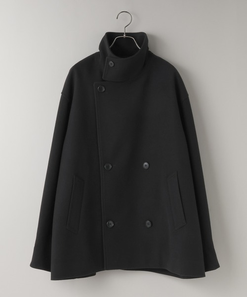 LOWRYS FARM（ローリーズファーム）の「【LFM(U)】ウールライクスタンドショートブルゾン　 612839（ブルゾン・メンズ・チャコールグレー/ブラック・MEDIUM/LARGE）」の3枚目の写真