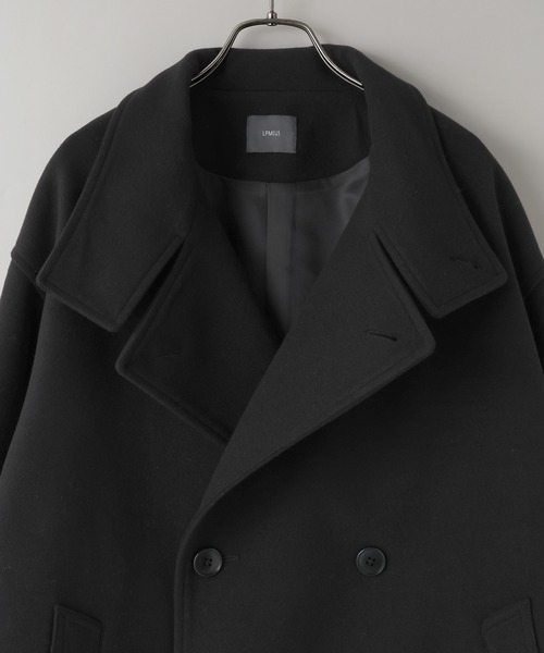 LOWRYS FARM（ローリーズファーム）の「【LFM(U)】ウールライクスタンドショートブルゾン　 612839（ブルゾン・メンズ・チャコールグレー/ブラック・MEDIUM/LARGE）」の7枚目の写真