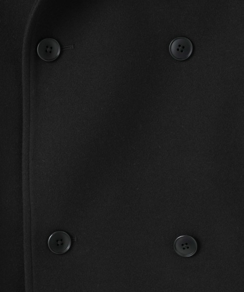 LOWRYS FARM（ローリーズファーム）の「【LFM(U)】ウールライクスタンドショートブルゾン　 612839（ブルゾン・メンズ・チャコールグレー/ブラック・MEDIUM/LARGE）」の8枚目の写真