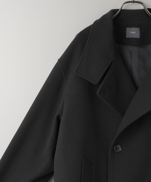 LOWRYS FARM（ローリーズファーム）の「【LFM(U)】ウールライクスタンドショートブルゾン　 612839（ブルゾン・メンズ・チャコールグレー/ブラック・MEDIUM/LARGE）」の9枚目の写真