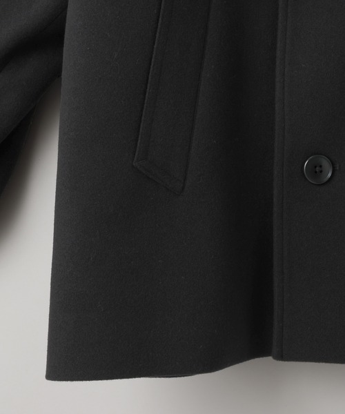 LOWRYS FARM（ローリーズファーム）の「【LFM(U)】ウールライクスタンドショートブルゾン　 612839（ブルゾン・メンズ・チャコールグレー/ブラック・MEDIUM/LARGE）」の10枚目の写真