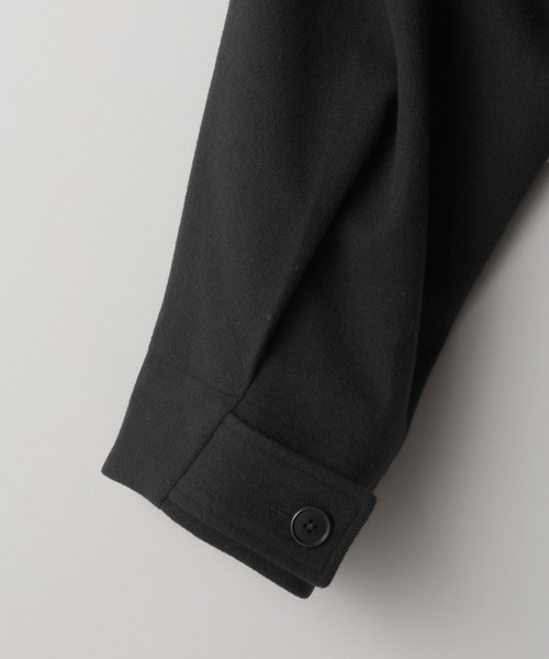 LOWRYS FARM（ローリーズファーム）の「【LFM(U)】ウールライクスタンドショートブルゾン　 612839（ブルゾン・メンズ・チャコールグレー/ブラック・MEDIUM/LARGE）」の13枚目の写真