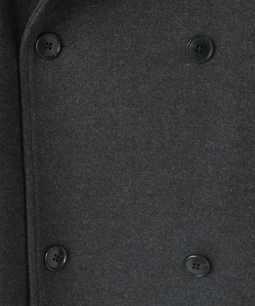 LOWRYS FARM（ローリーズファーム）の「【LFM(U)】ウールライクスタンドショートブルゾン　 612839（ブルゾン・メンズ・チャコールグレー/ブラック・MEDIUM/LARGE）」の16枚目の写真