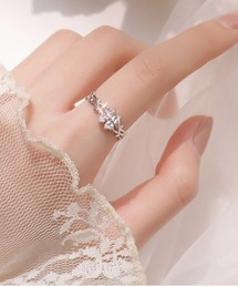 Coo+i（クーイ）の「クローバーデザインリング（リング）」