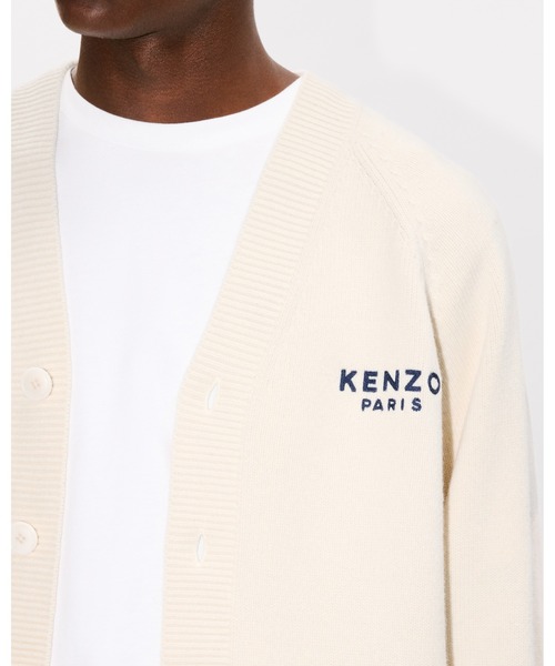 KENZO(ケンゾー)の「'Boke Flower' エンブロイダリー ウール カーディガン(カーディガン/ボレロ・メンズ・ホワイト系その他・SMALL/LARGE/MEDIUM)」の2枚目の写真