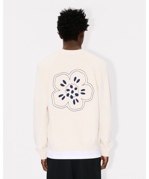 KENZO(ケンゾー)の「'Boke Flower' エンブロイダリー ウール カーディガン(カーディガン/ボレロ・メンズ・ホワイト系その他・SMALL/LARGE/MEDIUM)」の3枚目の写真
