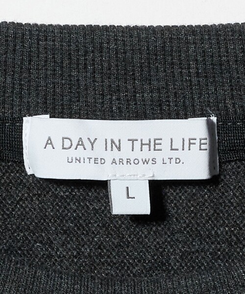 A DAY IN THE LIFE UNITED ARROWS(アデイインザライフユナイテッドアローズ)の「起毛ツイル スウェット<A DAY IN THE LIFE>(スウェット・メンズ・ナチュラル/ダークグレー/ダークブラウン・S/M/L)」の14枚目の写真